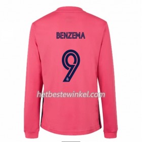 Real Madrid Karim Benzema 9 Voetbalshirts Uit 2020/21 - LS
